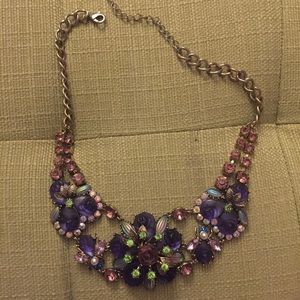 Betsey Johnson floral necklace